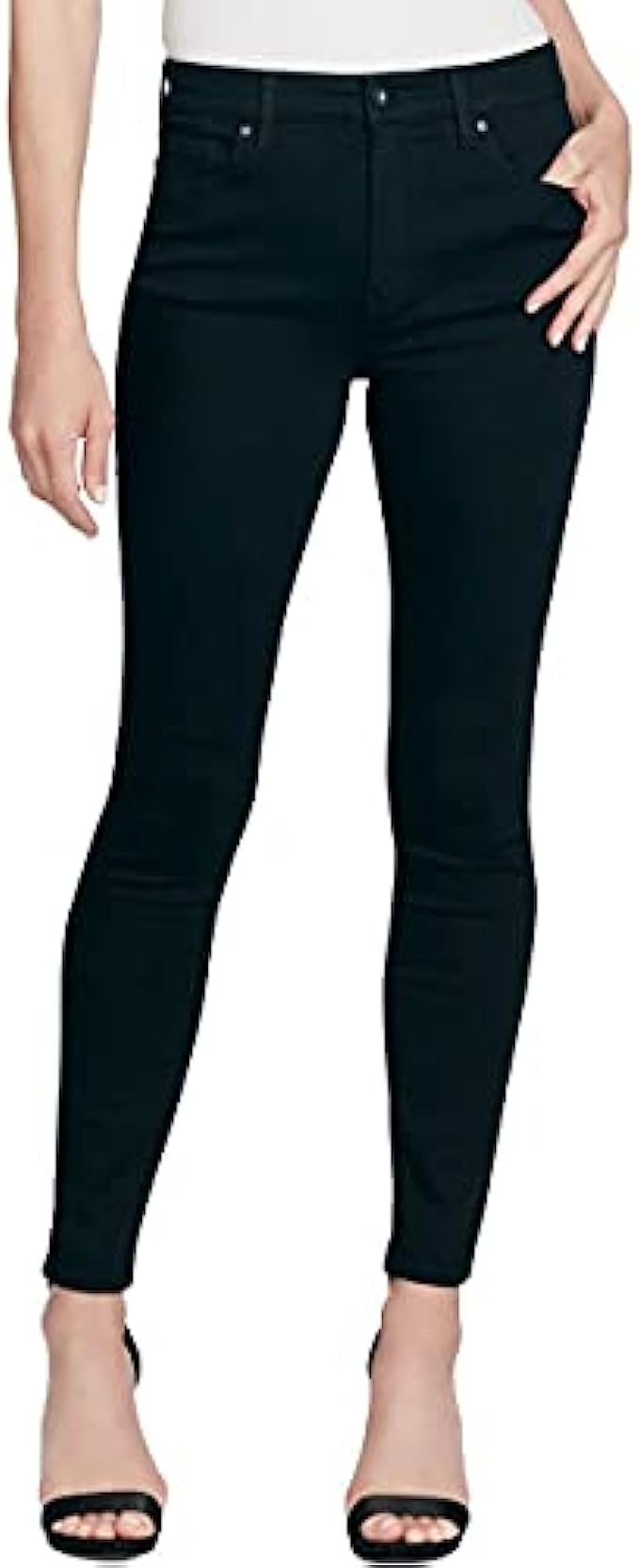 Jessica Simpson Women&#039;s Curvy High Rise Skinny Jeans