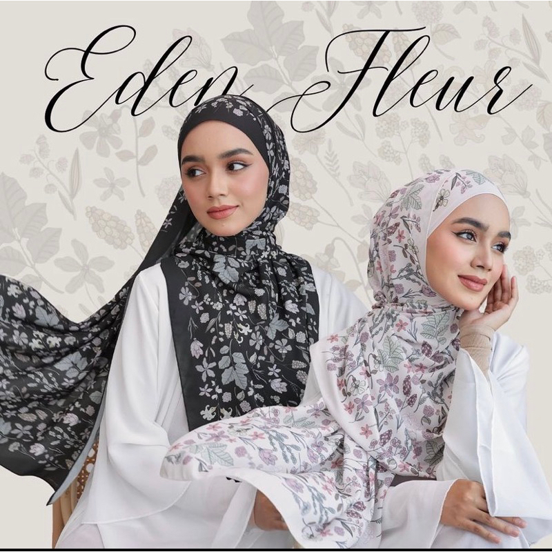 [SG SELLER ??] COVERSCLOSET | Eden Shawls (Korean Chiffon Crepe) | Garden Shawls (Georgette Chiffon)