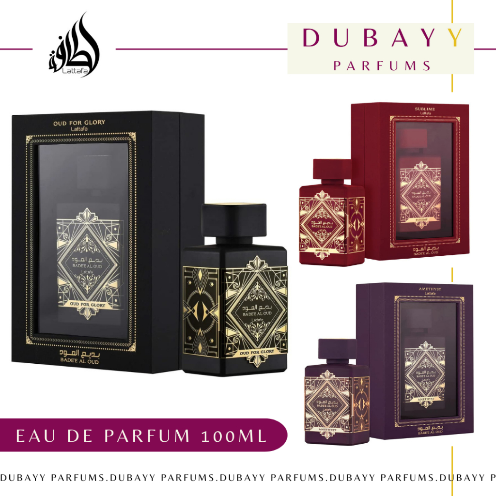 ?【FREE 3ML PERFUME】Badee Al Oud/ Amethyst/ Sublime 100ml EDP ( FREE 3ml perfume)