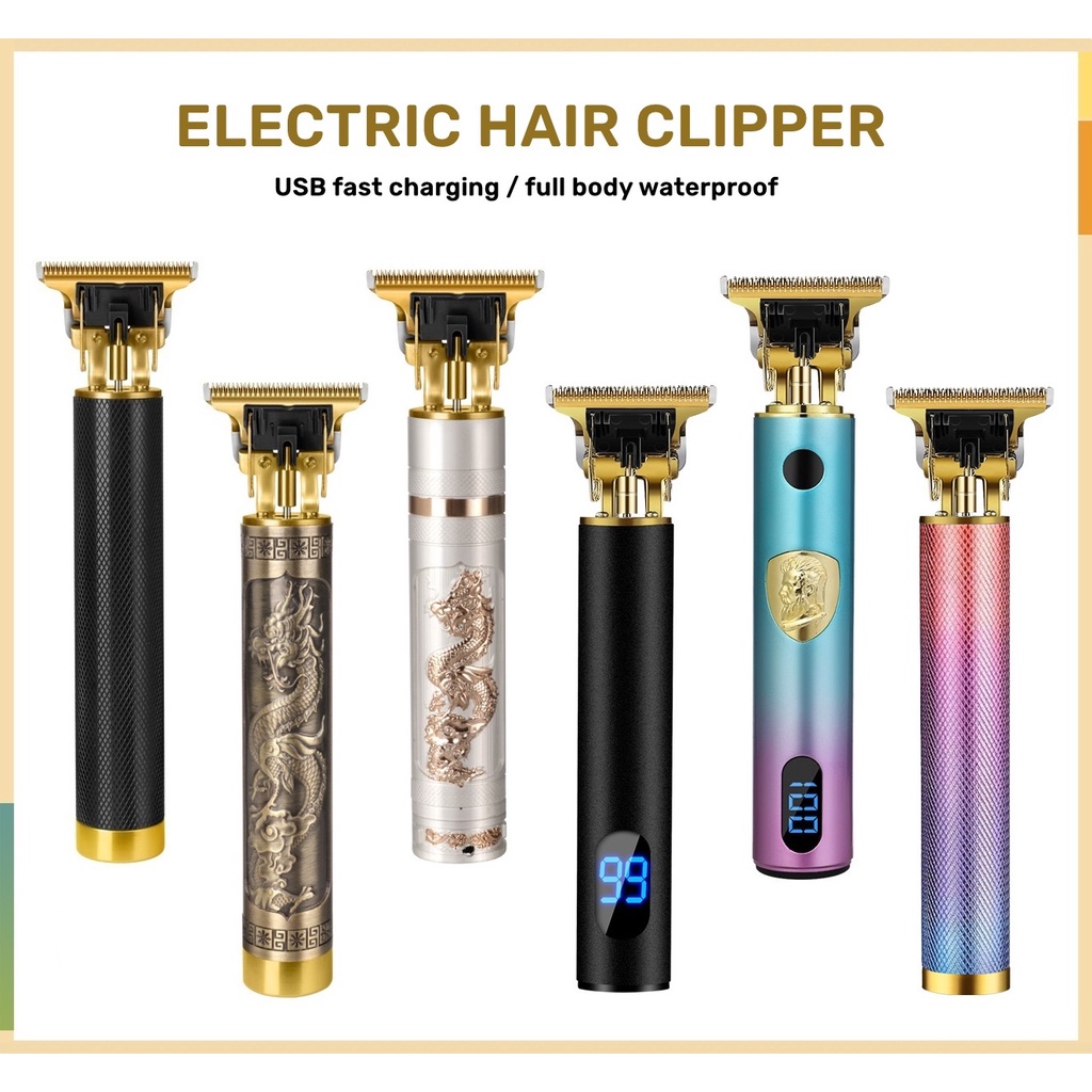 【LOCAL STOCK】Electric Hair Clipper Rechargeable Hair Trimmer Beard Trimmer Barber Haircut Tools Children&#039;s Hair Clipper